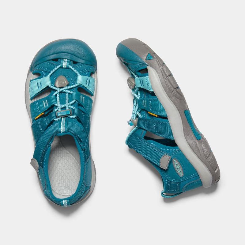 Keen Newport H2 Kids Sandals Blue Online NZ (1095-JUGVD)